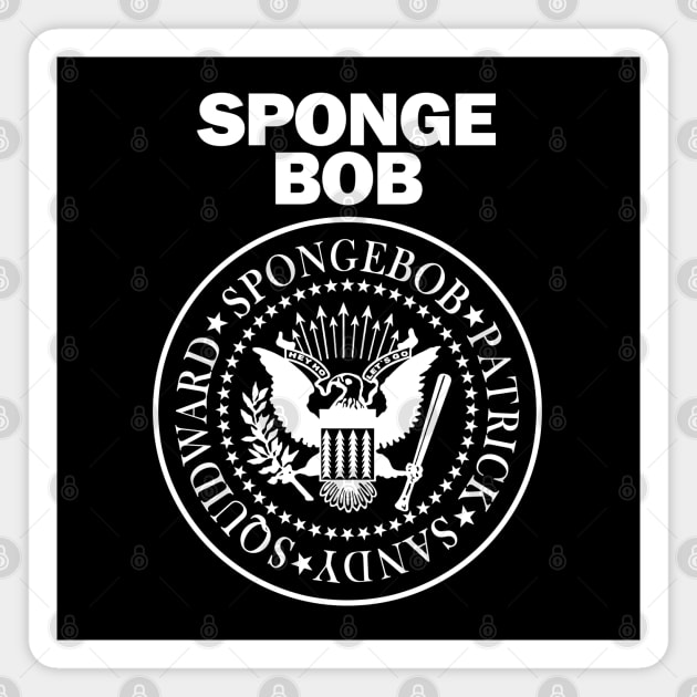 Rock N Roll x SpongeBob Square Pants Magnet by muckychris